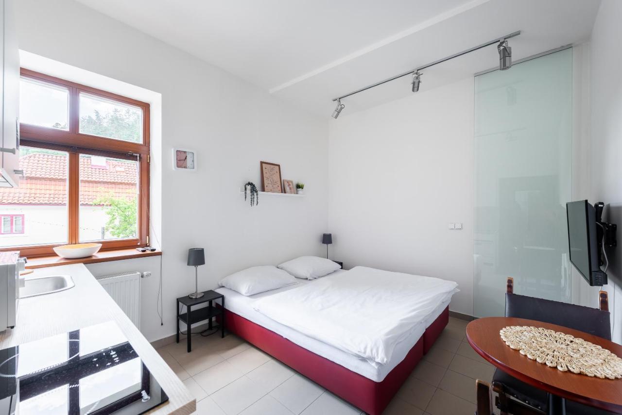 Apartman Muzeum Obchodu Karlstejn Luaran gambar