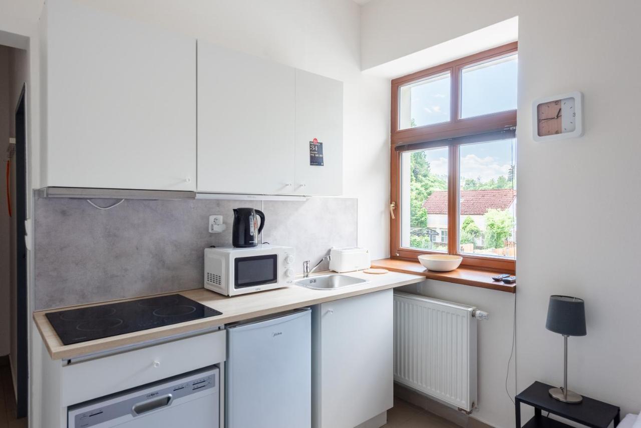 Apartman Muzeum Obchodu Karlstejn Luaran gambar