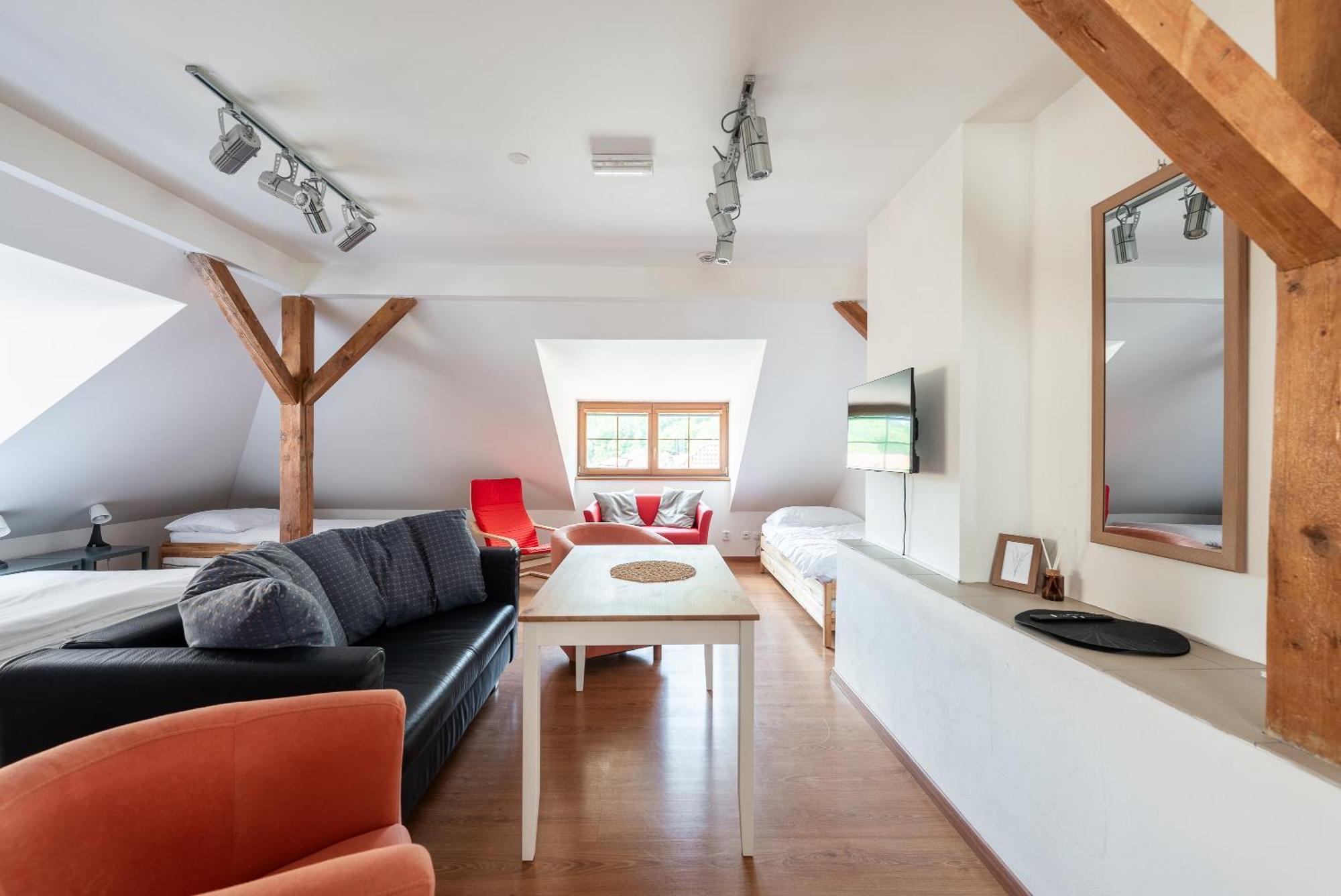 Apartman Muzeum Obchodu Karlstejn Luaran gambar