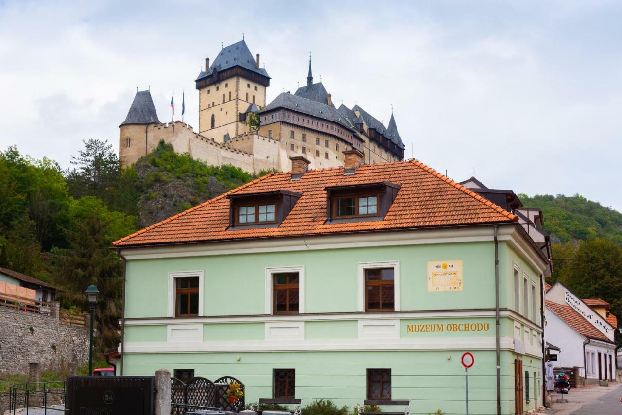 Apartman Muzeum Obchodu Karlstejn Luaran gambar